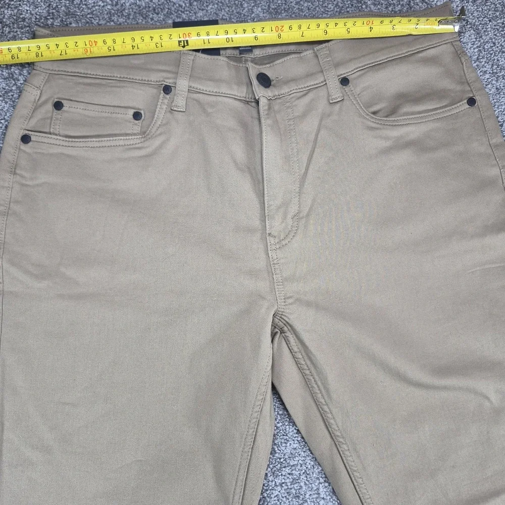 NWT Banana Republic 5‎ Pocket Pant Men's 36 x 32 Tan Cotton Stretch